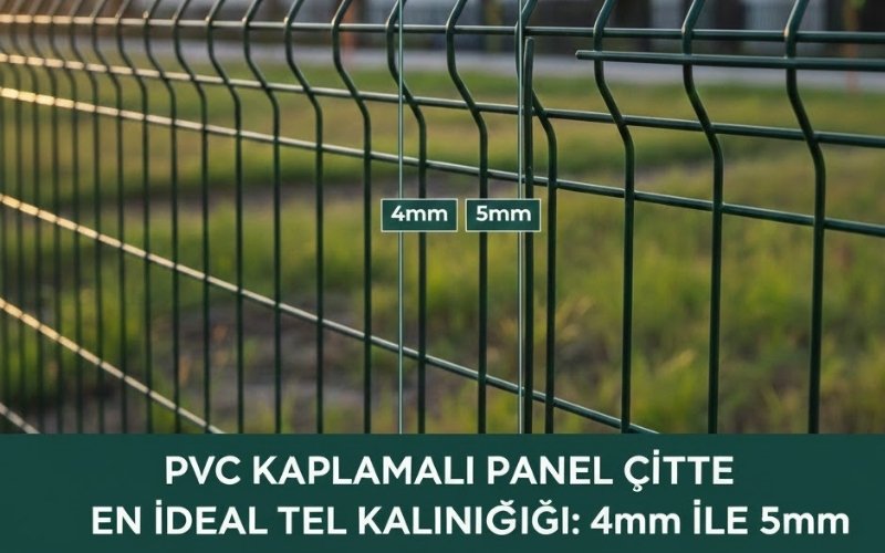 Bahçe Panel Çitlerinde Tel Kalınlığı Neden Önemlidir?