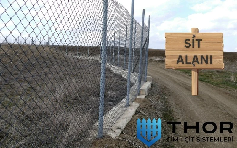 Sit Alanına Tel Örgü Yapılır mı?